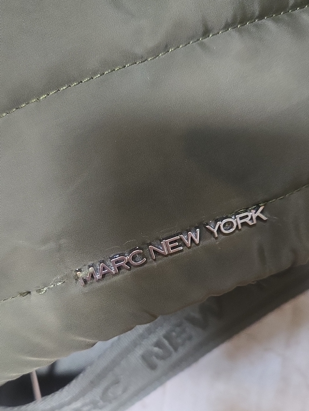Marc New York Army Green Puffer Crossbody Bag - Picture 2 of 11